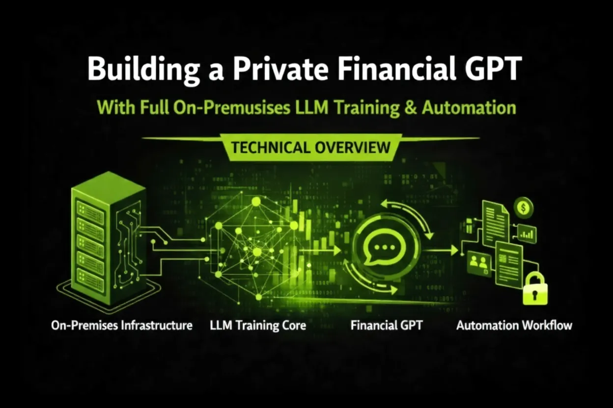 Building a Private Financial GPT With Full On-Premises LLM Training & Automation