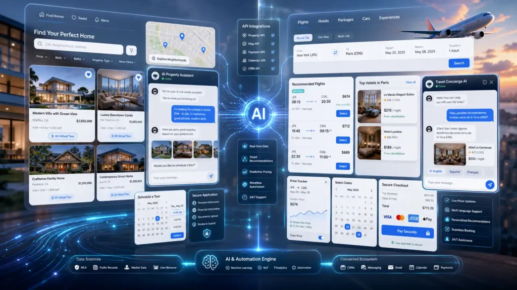 Automating Bookings AI Chatbot Solutions for the Travel and Real Estate Sectors
