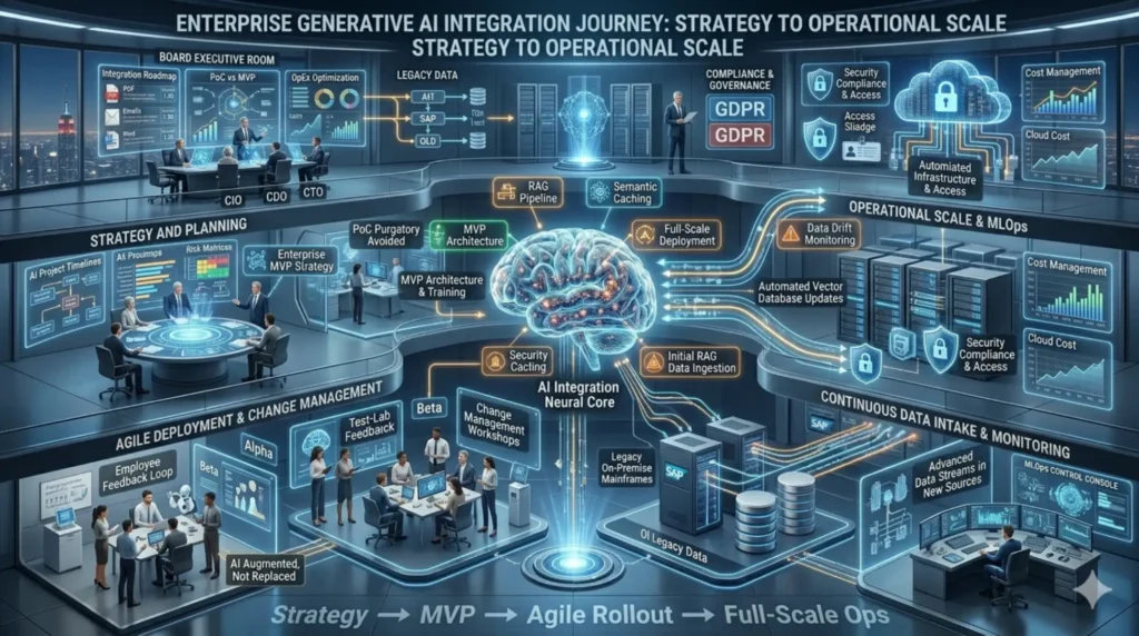 From Strategy to Execution Planning Your Generative AI Integration Roadmap